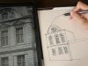 How to Simplify and Sketch Buildings Art Tutorial