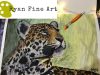Jaguar in Bamboo Jungle time lapse Watercolour Wildlife Journey