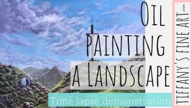 Landscape Oil Painting Time Lapse