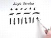 Learn Gothic Calligraphy the Easy Way Part 2 Strokes