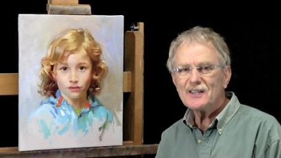 Learn how to paint a portrait in oil from photography