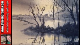 Learn to paint landscapes in watercolour