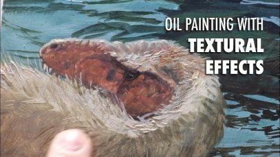 Oil Painting with Textural Effects