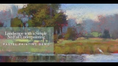 Painting Demo Using An Easy No Fail Underpainting