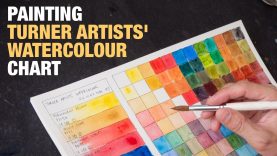 Painting a Turner Artists39 Watercolour Chart