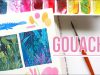Painting with GOUACHE