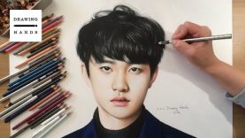 Speed Drawing EXO D.O. Drawing Hands