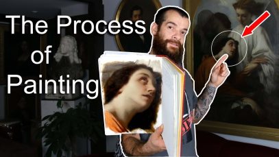 The Process of Painting. Cesar Santos vlog 072