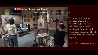 Three Artists Three Perspectives A Facebook Live event