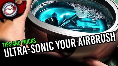 Tips amp Tricks Ultrasonic Cleaner to Clean your Airbrush
