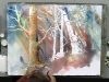 Tree Bark Texture in Watercolor with Linda Baker