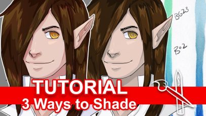 Tutorial Shading with Color versus Grey Hue Saturation and Brightness