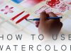 WATERCOLOR TUTORIAL Wet on Dry Techniques Part TWO