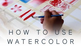 WATERCOLOR TUTORIAL Wet on Dry Techniques Part TWO