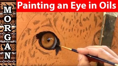 wildlife art How to paint an eye in oils Jason