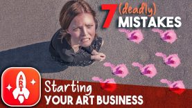 7 Mistakes on Starting Your Art Business