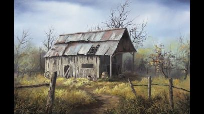 A Misty Barn Paint with Kevin ®