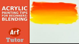Acrylic Painting Tips for Beginners Blending