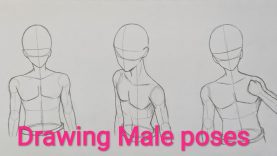 Drawing Some Mangaanime Male poses