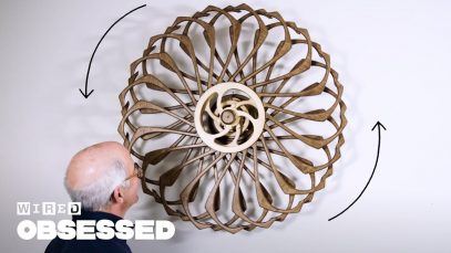 How This Guy Builds Mesmerizing Kinetic Sculptures Obsessed