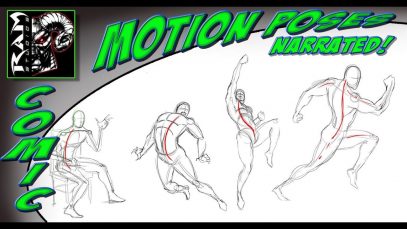 How To Draw Gestures and Motion in a