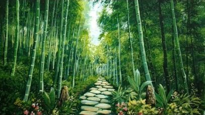 How To Make Cool Painting a Beautiful Way in Jungle