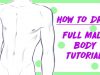 How to Draw Male Manga Body Tutorial