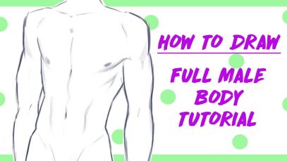 How to Draw Male Manga Body Tutorial
