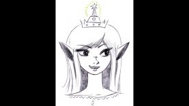 How to Draw a Princess Easy Character Design