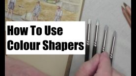 How to Use Colour Shapers for Blending Pastel