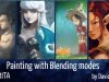 Painting with Blending modes
