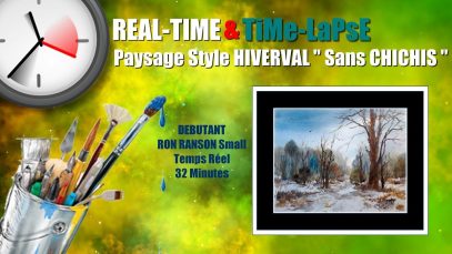 REAL TIME … Un Paysage en Mode Automne amp Hiver