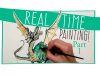 Real Time Painting Pt. 1 ATTACK OF THE DRAGON