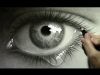 Realistic Eye with Teardrop Drawing Time Lapse