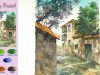 Without Sketch Landscape Watercolor Sunny Road Arches rough NAMIL