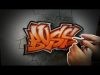 Graffiti airbrush name design how to cut a custom