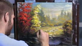 Misty Autumn Landscape Paint with Kevin®