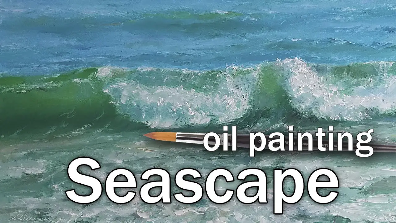 How to Paint Realistic Ocean Waves - Painting Tutorial - PaintingTube