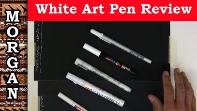 Best white pens for art Gelly Roll Derwent Uni