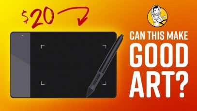 Can the World’s Cheapest Drawing Tablet Make Good Art Huion