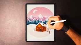 Digital Art with iPad Pro Snow