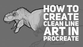 How to Create Clean Line Art in Procreate