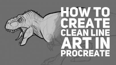 How to Create Clean Line Art in Procreate