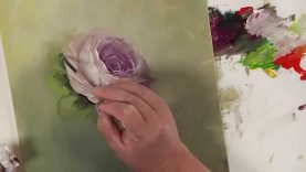 How to Paint a Rose Demo Colors of Paint It