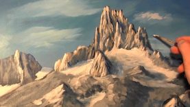 Mountain Full Lesson 2.0 Narrated Version Acrylic Painting