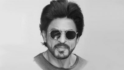 Pencil Drawing Shahrukh Khan A realistic portrait drawing timelapse