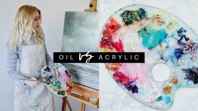 ACRYLIC vs OIL Painting Differences Pros amp Cons