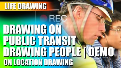 Drawing on Public Transit Drawing Tips
