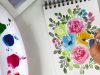 Loose Watercolor floral composition Easy amp quick painting tips