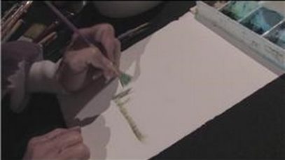 Watercolor Painting Grass Painting Techniques